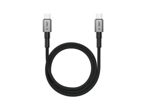 USB-kabel Tech-Protect USB-C till USB-C 2 m grå (5906302331871)