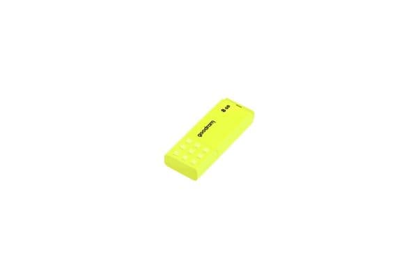 GOODRAM UME2 - USB flash-enhet - 8 GB - USB 2.0 - gul
