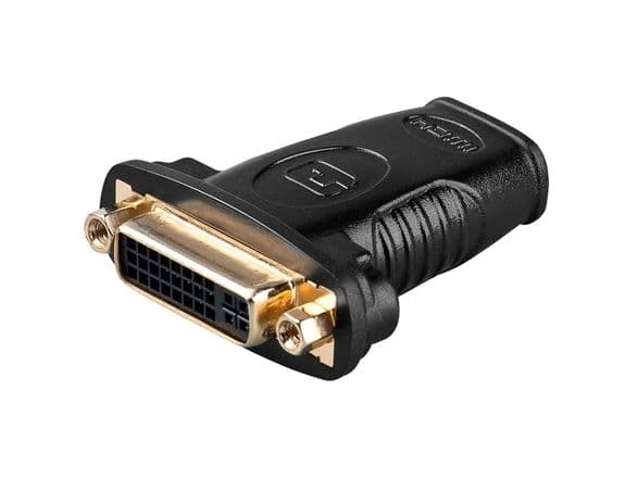 Goobay 68690, HDMI typ A, DVI-I (24+5 stift), sortiment