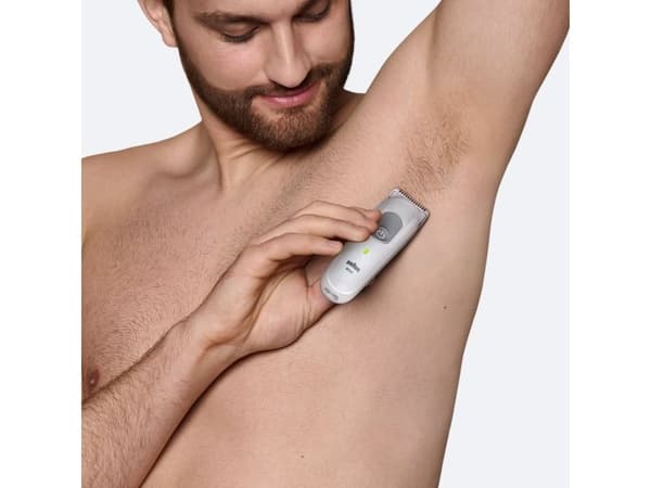 Braun Series 3 BG3500, Vekselstrøm/batteri, Grå