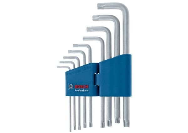 Bosch Professional - L-nøkkelsett - 9 deler