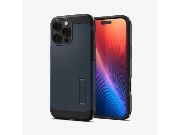 Spigen iPhone 16 Pro Max Case, Apple iPhone 16 Pro Max, Svart