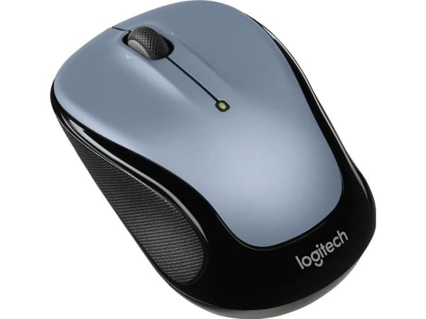 Logitech M325s, Molempikätinen, Optinen, Langaton RF, 1000 DPI, Musta, Harmaa