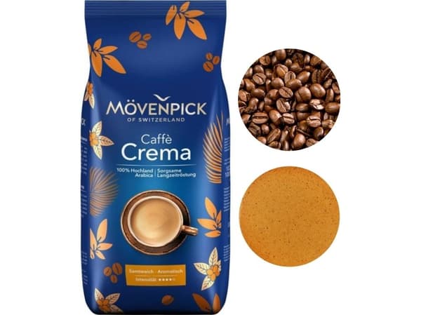 Kaffe i bønner Movenpick Kaffe Crema 1 kg