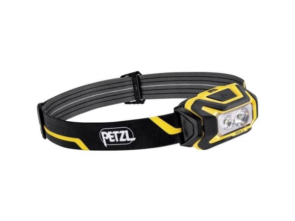 Petzl E070AB00 hodelykt ARIA® 2 svart/gul (E070AB00)