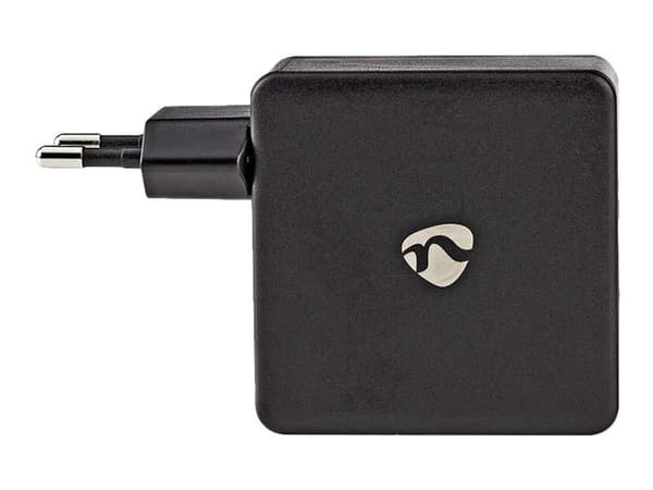 Nedis WCPD45W100BK, Sisätila, USB, Musta