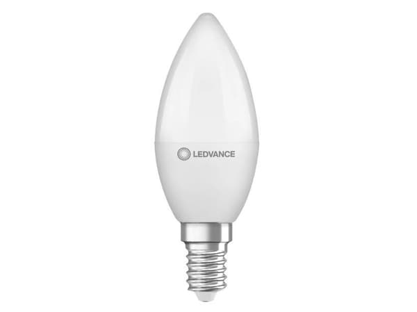 Lyskilde Osram LED, B40, 2700 K, E14, 4,9 W, 470 lm