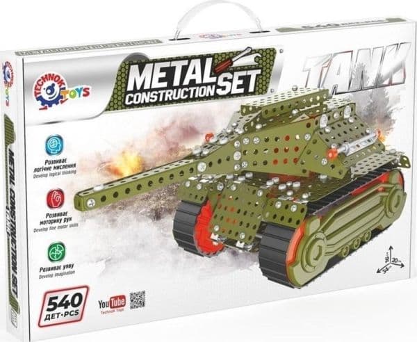 Technok Metallkonstruktør 540 deler