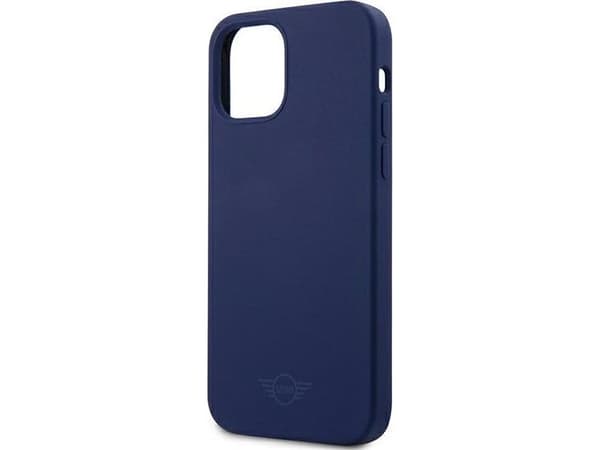 Mini Morris Mini MIHCP12LSLTNA iPhone 12 Pro Max 6,7" mörkblå/navy fast silikonfodral