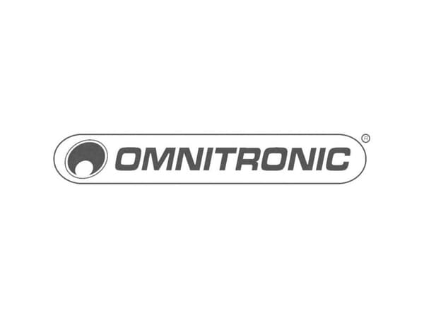 Omnitronic 30226500, 3-pin XLR, 6.3 mm, Sølv