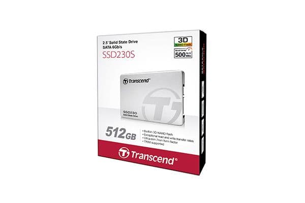 Transcend SSD230 - SSD - 512 GB - intern - 2.5" - SATA 6Gb/s