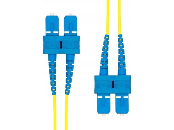 SC-SC UPC OS2 duplex fiberkabel 7 m