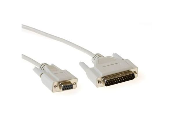 ACT SER -kaapeli DB09F/DB25M 1,80 m