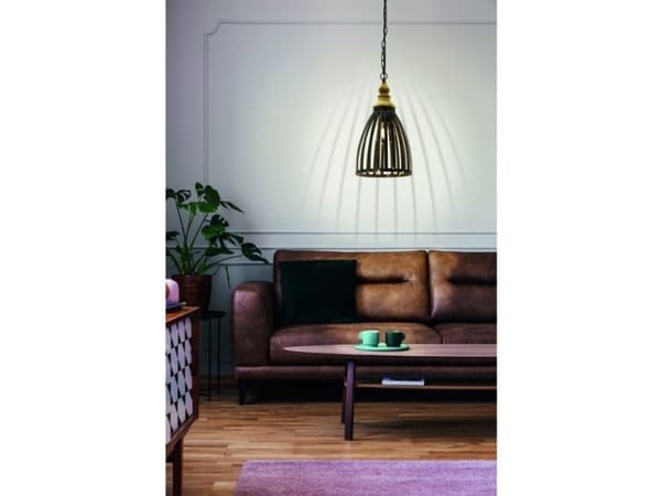 EGLO OLDCASTLE pendel Ø255 antikk brun