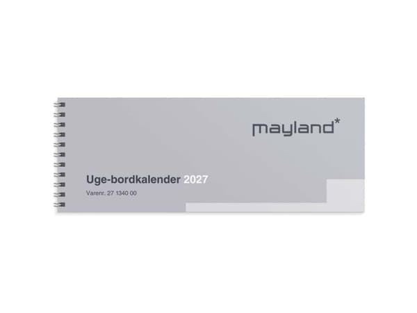 Veckobordskalender 2027