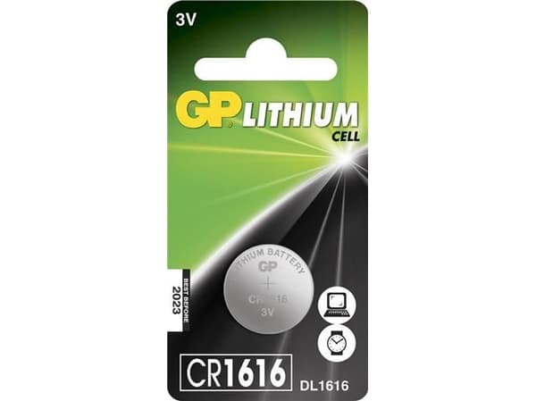 Gp cr1616 batteri stk.