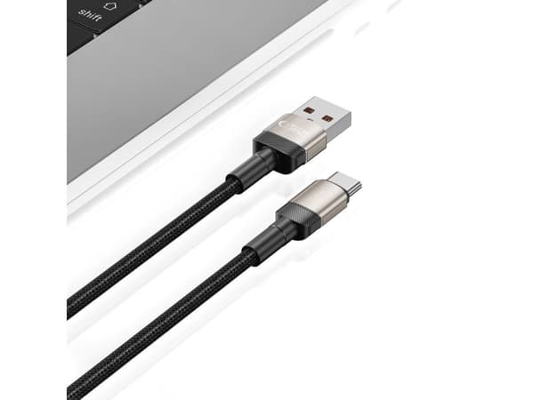 USB-kabel Tech-Protect USB-C til USB-C 2 m svart (5906203690756)