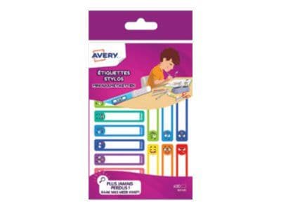 Avery RESMI30S, Multifärg, Rektangel, Permanent, A6, Polyeten, 10 styck