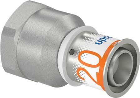 Uponor S-Press PLUS presskoppling muff/muff 20 mm x 34"
