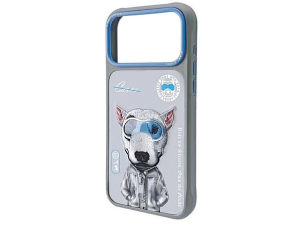 Nimmy Cool&amp;Cute 2.0 negl-etui til iPhone 17 Pro - grå