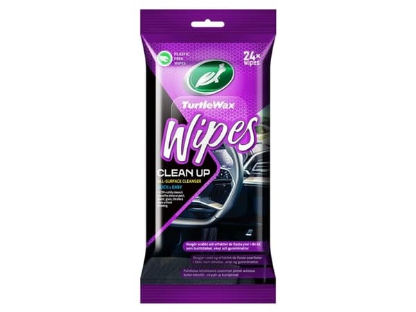 Turtle Wipes Clean Up Flatpack 24 st
