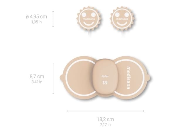 Medisana TT 250, 43 ° C, 100 hz, 35 Vpp, Biphasic rectangular pulses, 75 ps, Beige