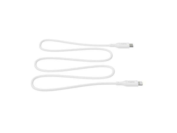mophie Essentials USB-C till Lightning 1 m vit