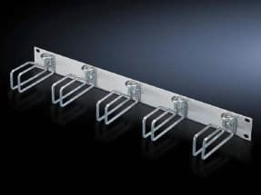 Rittal TS IT - Panel för kabelhantering - RAL 7035 - 1U - 19"