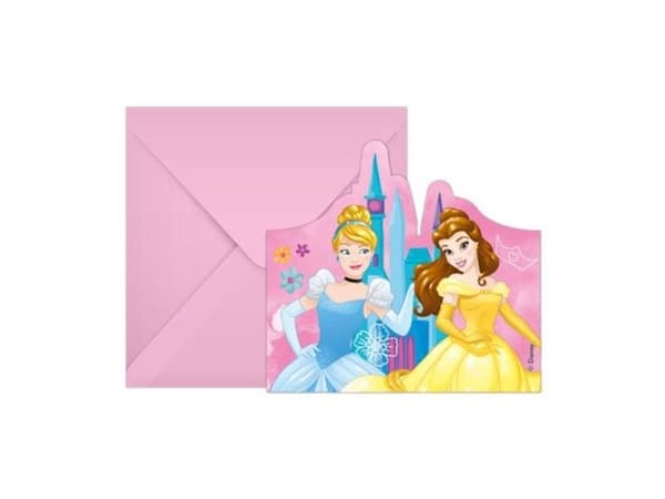 Disney Prinsesse invitationer