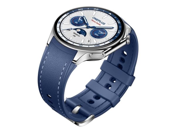 OnePlus Watch 2 46 mm Blå Sølv SmartWatch