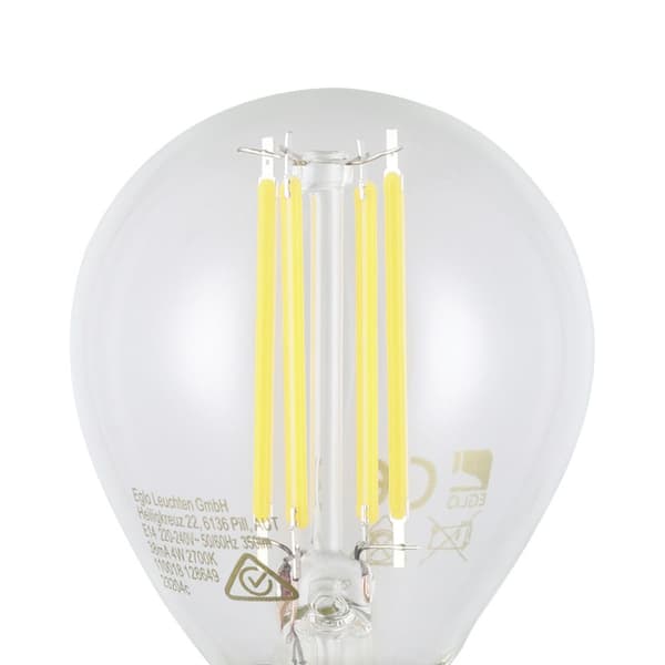 EGLO E14 LED P45 klar kronljus varmvit
