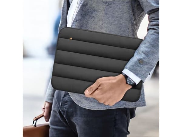 Tech-Protett Fluffy Laptop Bag 13-14 - Black