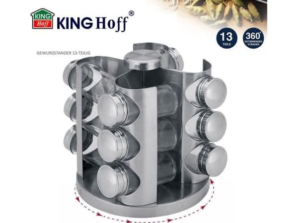 King Hoff sett innsatser til krydder/gryter KINGHOFF KH4005