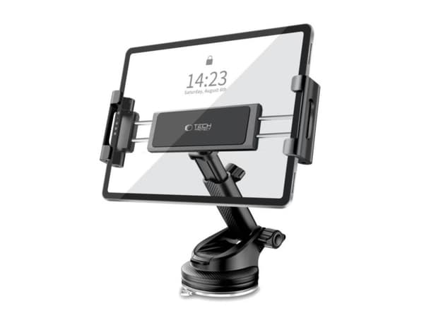 TECH-PROTECT V4 UNIVERSAL WINDSHIELD & DASHBOARD CAR MOUNT FOR TABLET BLACK