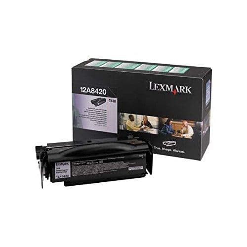 Lexmark T430 Return Program Print Cartridge, 6000 sivua, Musta