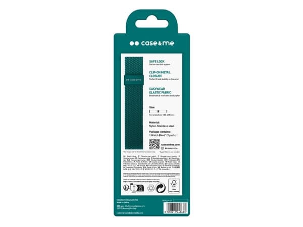SBS Loop urrem til Apple Watch 38/40/41mm. Jadegrøn