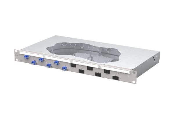 METZ CONNECT 1504597406-F, LCD, 1U, Grå, Låda