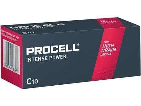 PROCELL Intense - Batteri 10 x C - alkaliskt