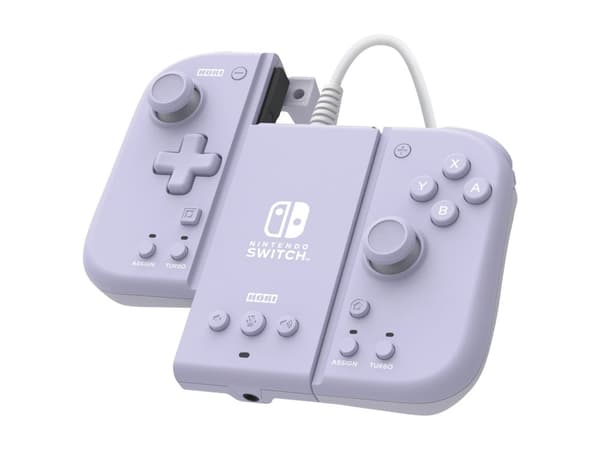 HORI Split Pad Compact - Håndkonsoll - lavendel - for Nintendo Switch, Nintendo Switch OLED