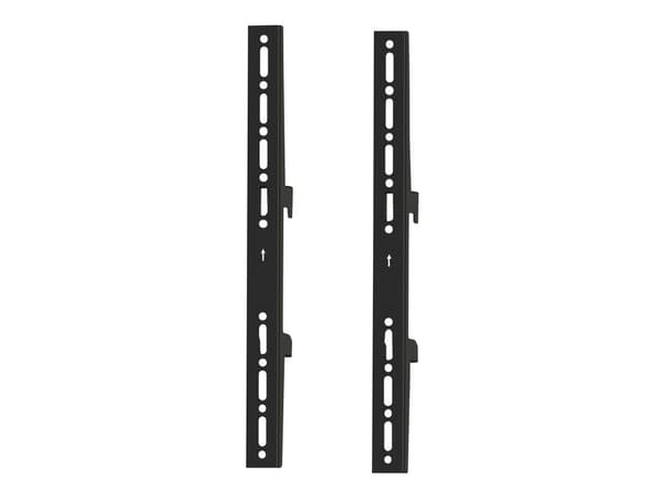 Multibrackets M Pro 600mm - Monteringskomponent (2 fasta armar) - stål - svart