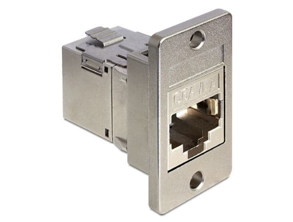 DeLOCK 86213 socket-outlet Metallic