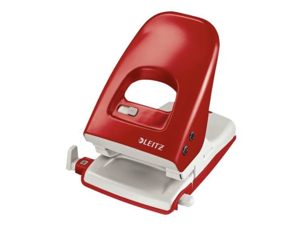 Leitz NeXXt - Hullstanser - 40 ark / 4 mm - metall - rød