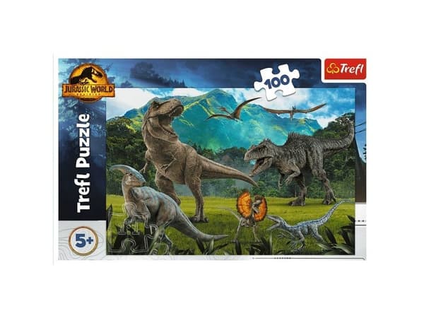 Trefl 16441, 100 styck, Dinosaurier, 5 År