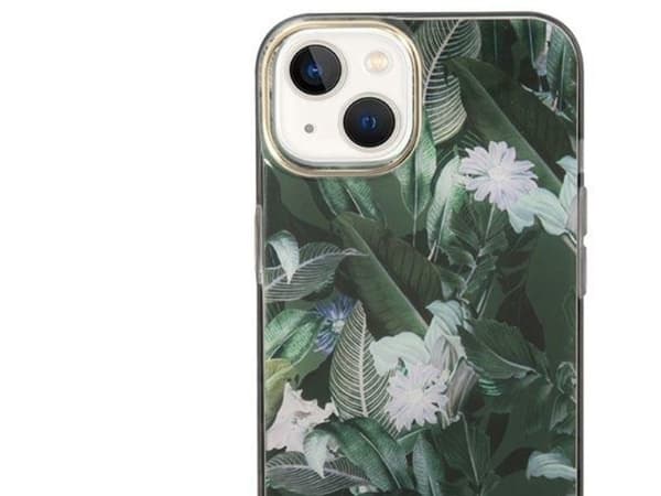 Guess Jungle Collection deksel til iPhone 14 - grønn