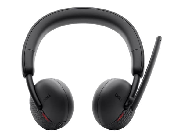 Dell Wireless Headset WL3024 - Headset - på örat - Bluetooth - trådlös - Certifierad för Microsoft-teams, Zoomcertifierad