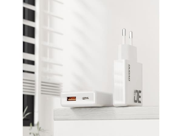 Dudao A30EU Adapter 30Watt GaN 1xUSB-C 1xUSB-A