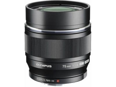 Olympus M.Zuiko Digital ED - Teleobjektiv - 75 mm - f/1.8 - Micro Four Thirds - för OM-D E-M1, E-M10, EM-5, E-M5; PEN E-P5, E-PL10, E-PL1s, E-PL3, ...