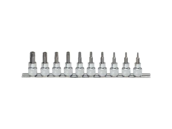 KS Tools 918.3970, 10 kpl, Torx, Kromivanadiini-teräs