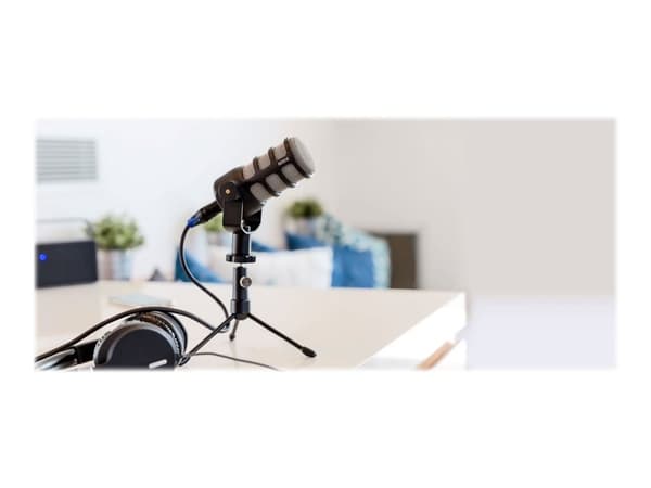 RØDE PodMic - Mikrofon - svart
