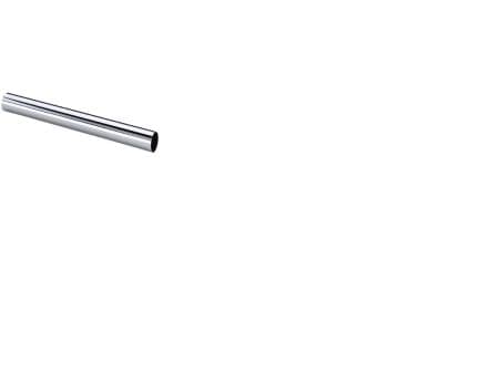 FIX-PRO Forkromet afgangsrør lige uden krave 32-250 mm